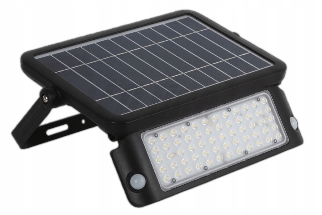 Solární Led zářič 10W 4000K Voděodolný IP65