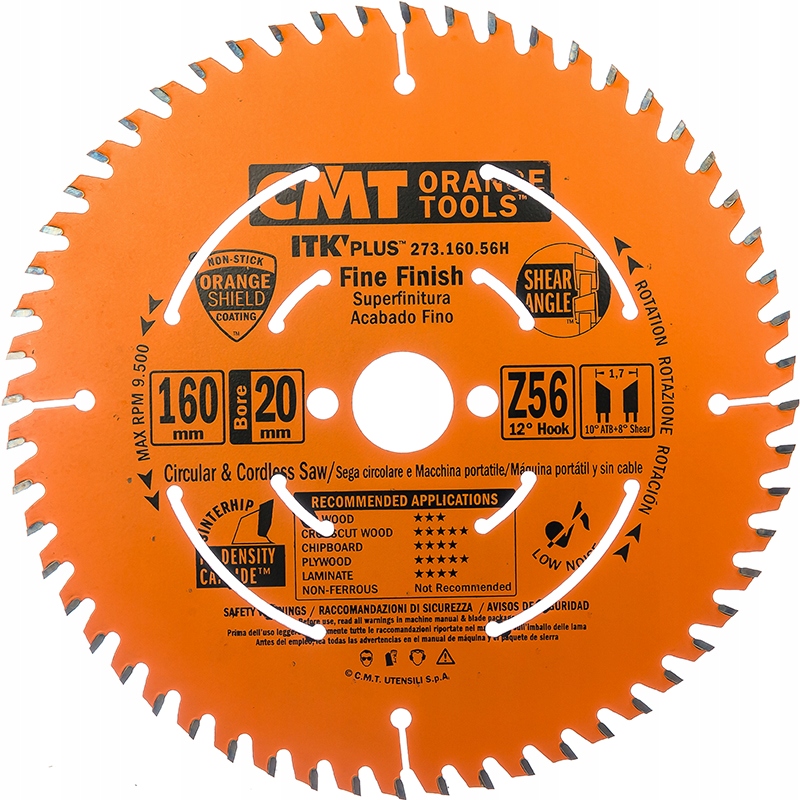 

Cmt Piła Hm Itk Do Drewna 160x20x56Z Precyzyjne