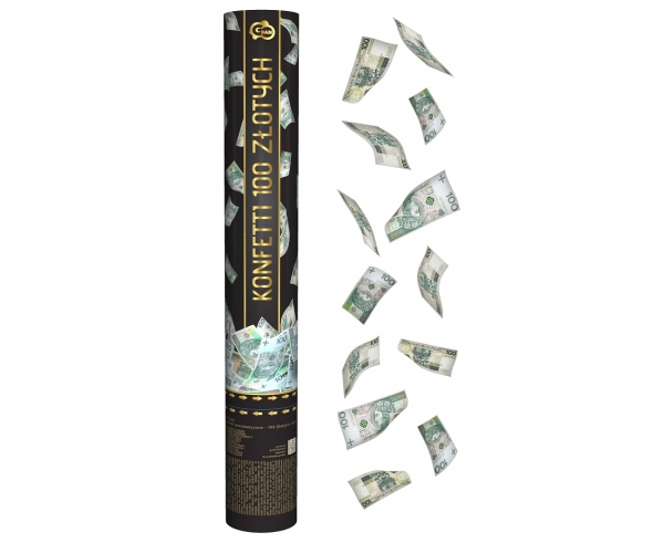 

Armata Tuba Strzelająca Banknotami 100 Zł 40 CM