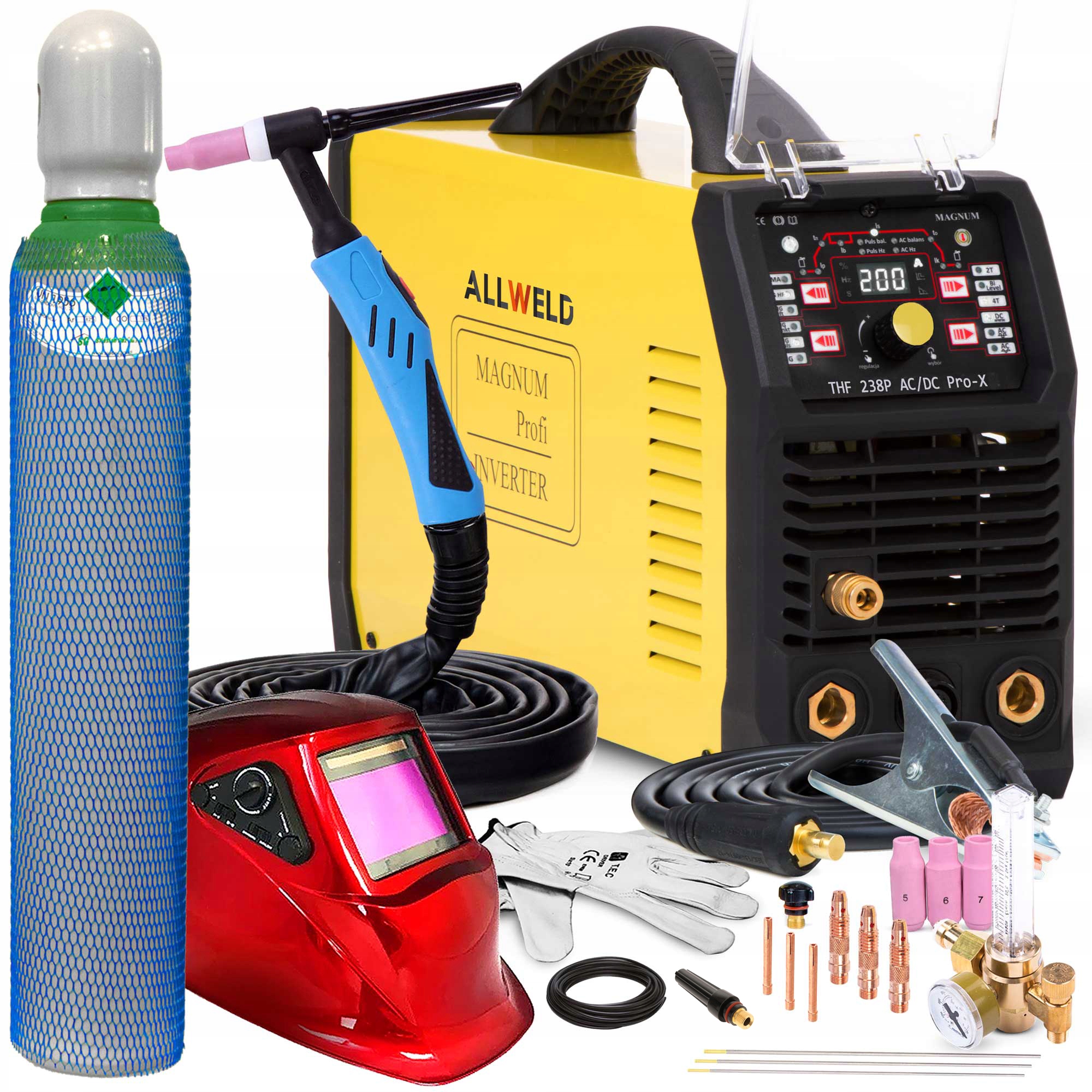 СВАРОЧНЫЙ АППАРАТ ИНВЕРТОРА MAGNUM 238 PRO IGBT HF 200A