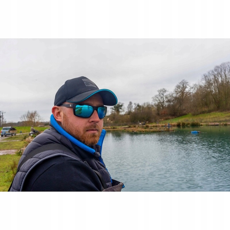 Okulary Przeciwsłoneczne Preston Inception Wrap Sunglasses Ice Blue Lens Marka Preston