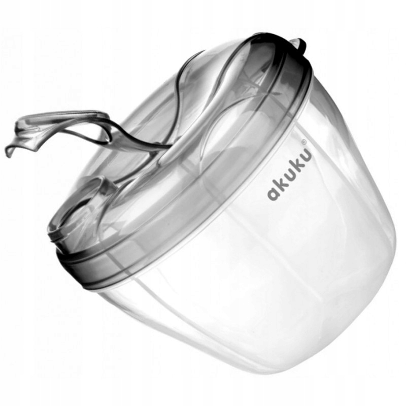 Pojemnik na Mleko w Proszku Szary AKUKU