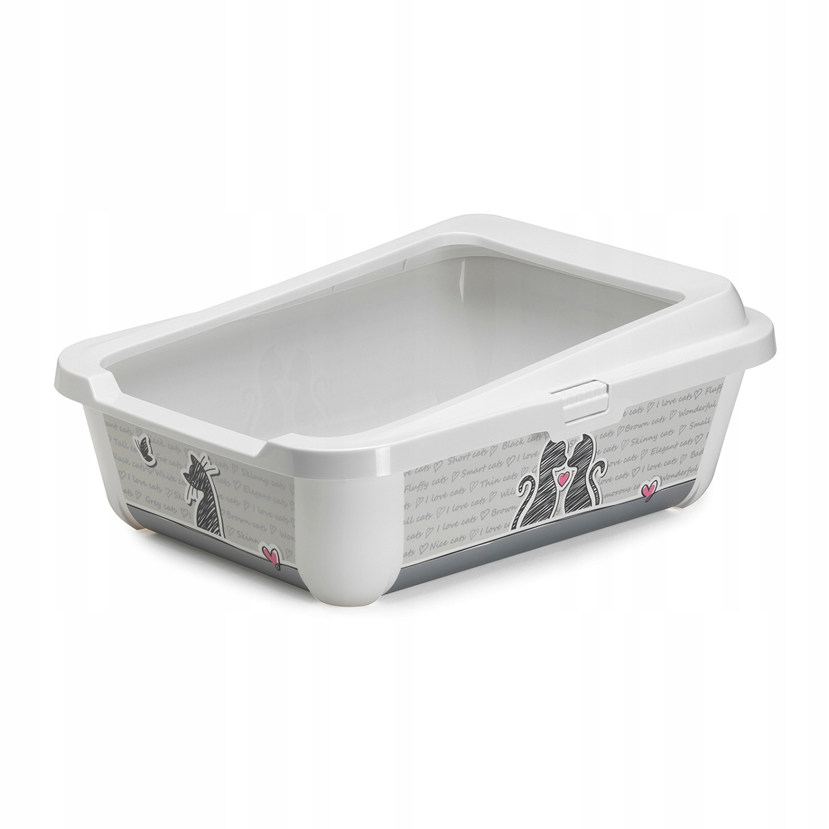 Levně Yarro otevřená kočičí toaleta 50 cm x 39,5 cm x 19 cm