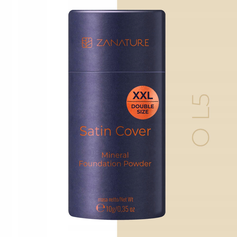 Podkład mineralny Zanature Mf Satin Cover Olive O L5 10 g