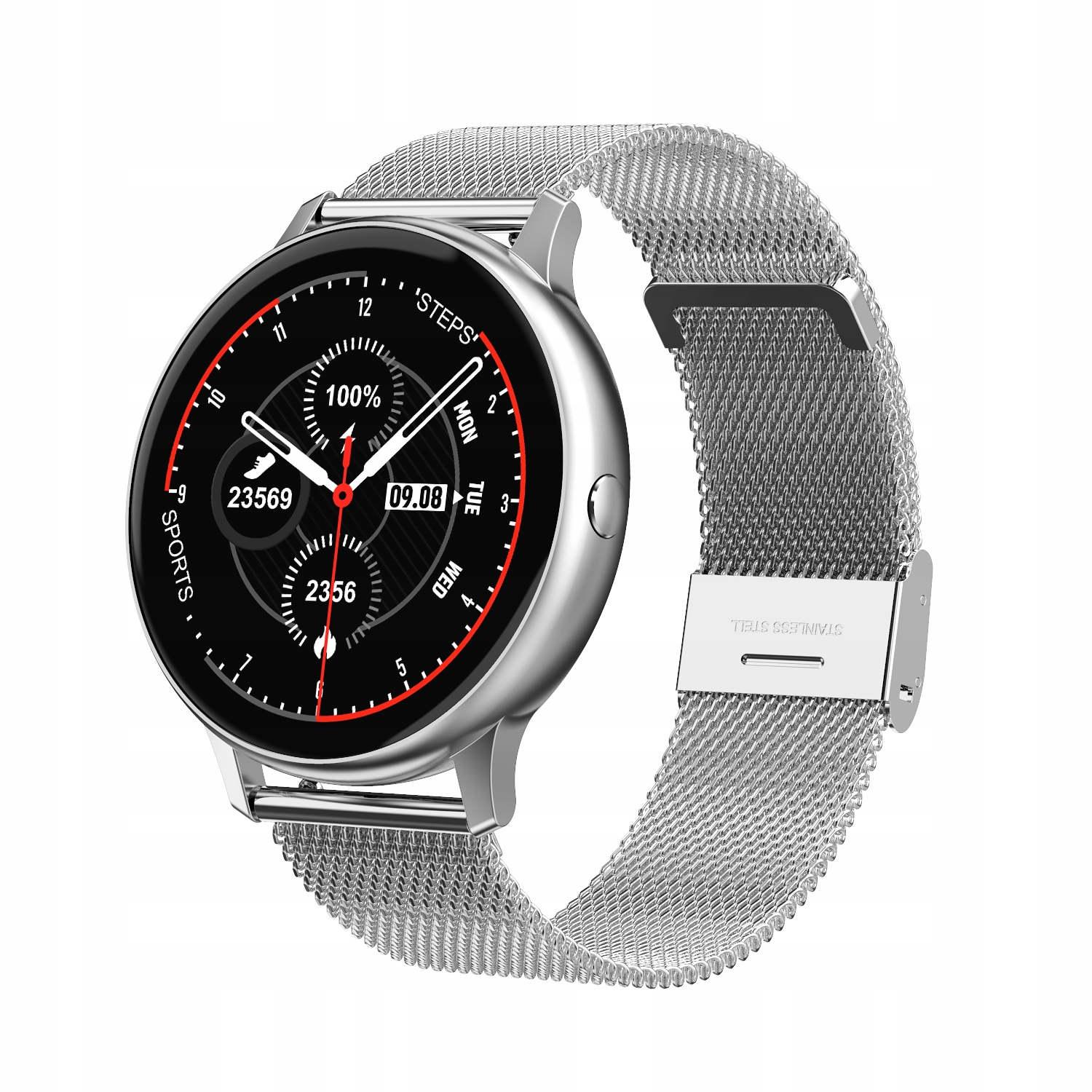 

Smartwatch Zegarek damski Krok Puls Ekg Sen MenuPL