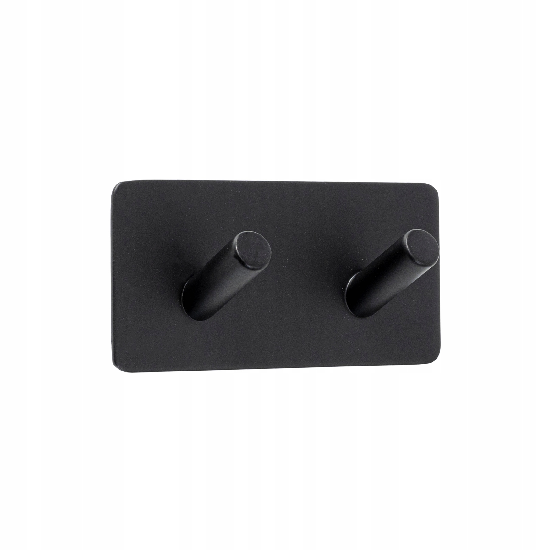 

Wieszak samoprzylepny podw. stal nierdz.czarny mat