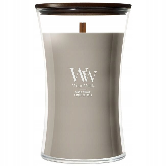 WoodWick Vonná svíčka velká Wood Smoke 609,5 g