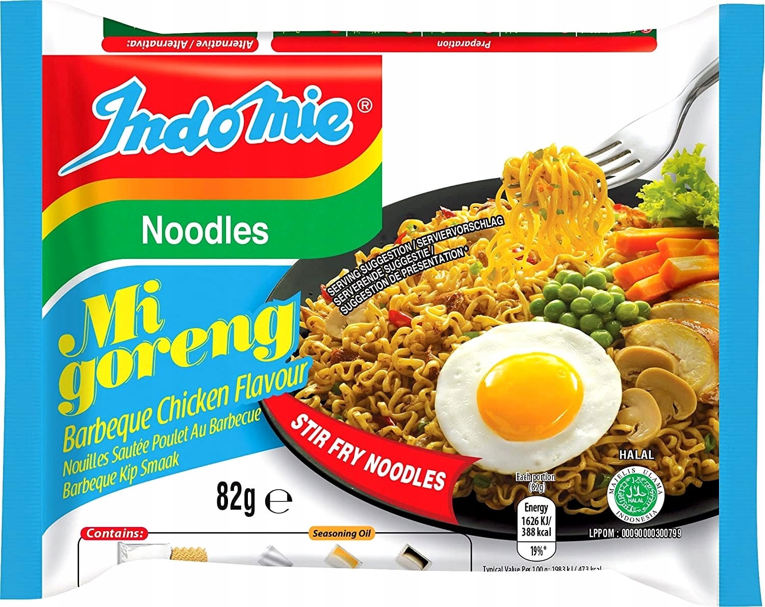 

Makaron Mi Goreng Kurczak Barbecue 80g Indomie