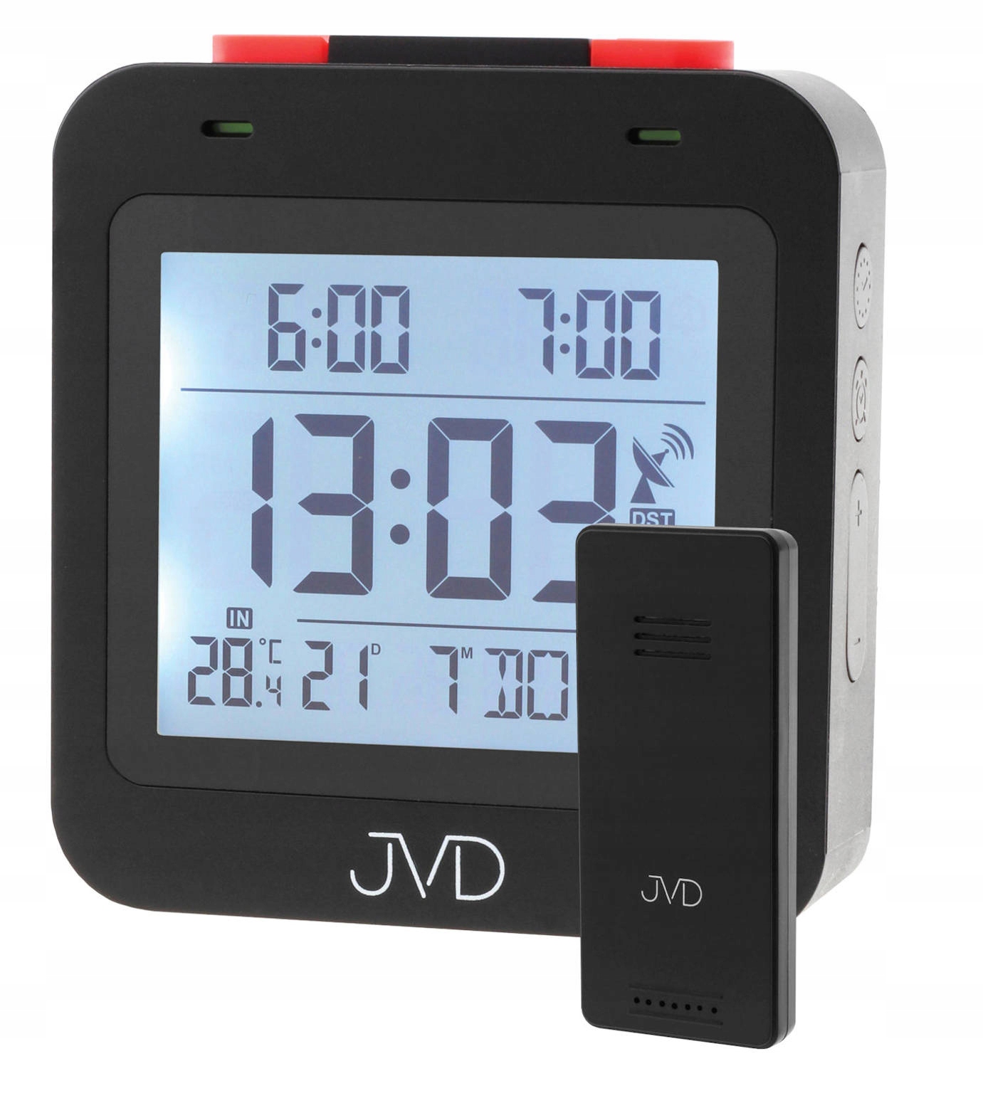 

Zegar Budzik Z Termometrem Jvd RB3552.2 Sonda Zewn