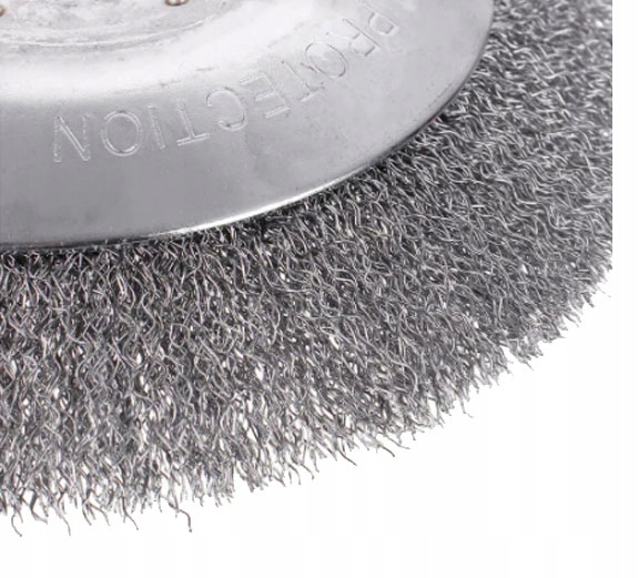 DRUCIAK TARCZA SZCZOTKA DRUCIANA DO KOSY CHWASTY Średnica 200 mm