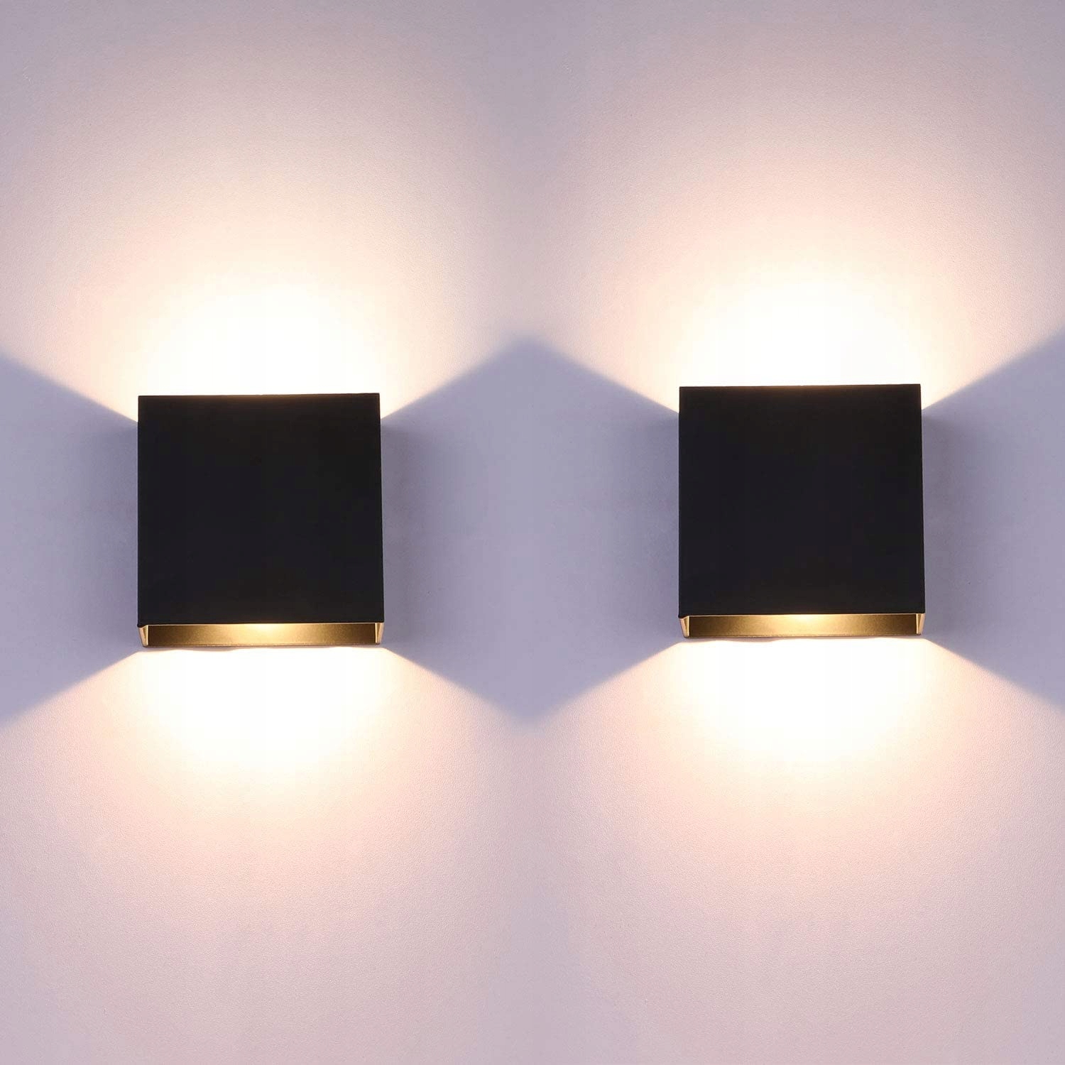 3X Lampa ścienna salon korytarz kinkiet Góra-dół
