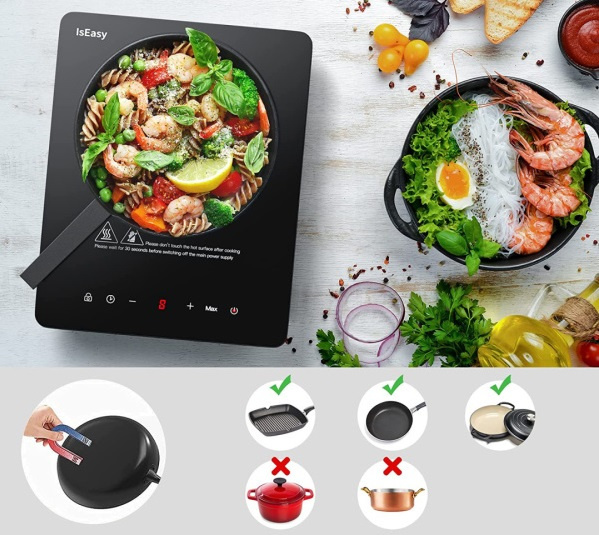 PŁYTA INDUKCYJNA KUCHENKA JEDNOPALNIKOWA 2100W Model WQ-8010