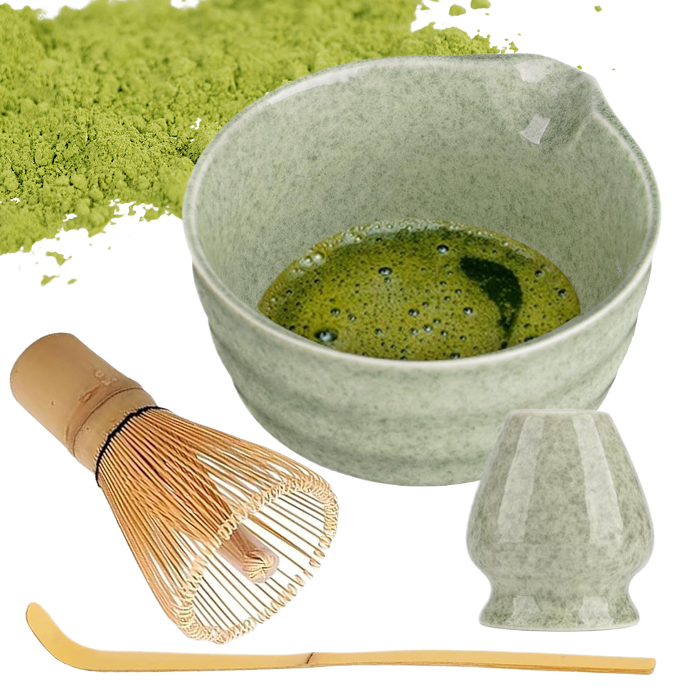 Sada Na Čaj Matcha 4-DÍLNÁ, Vysoká Kvalita