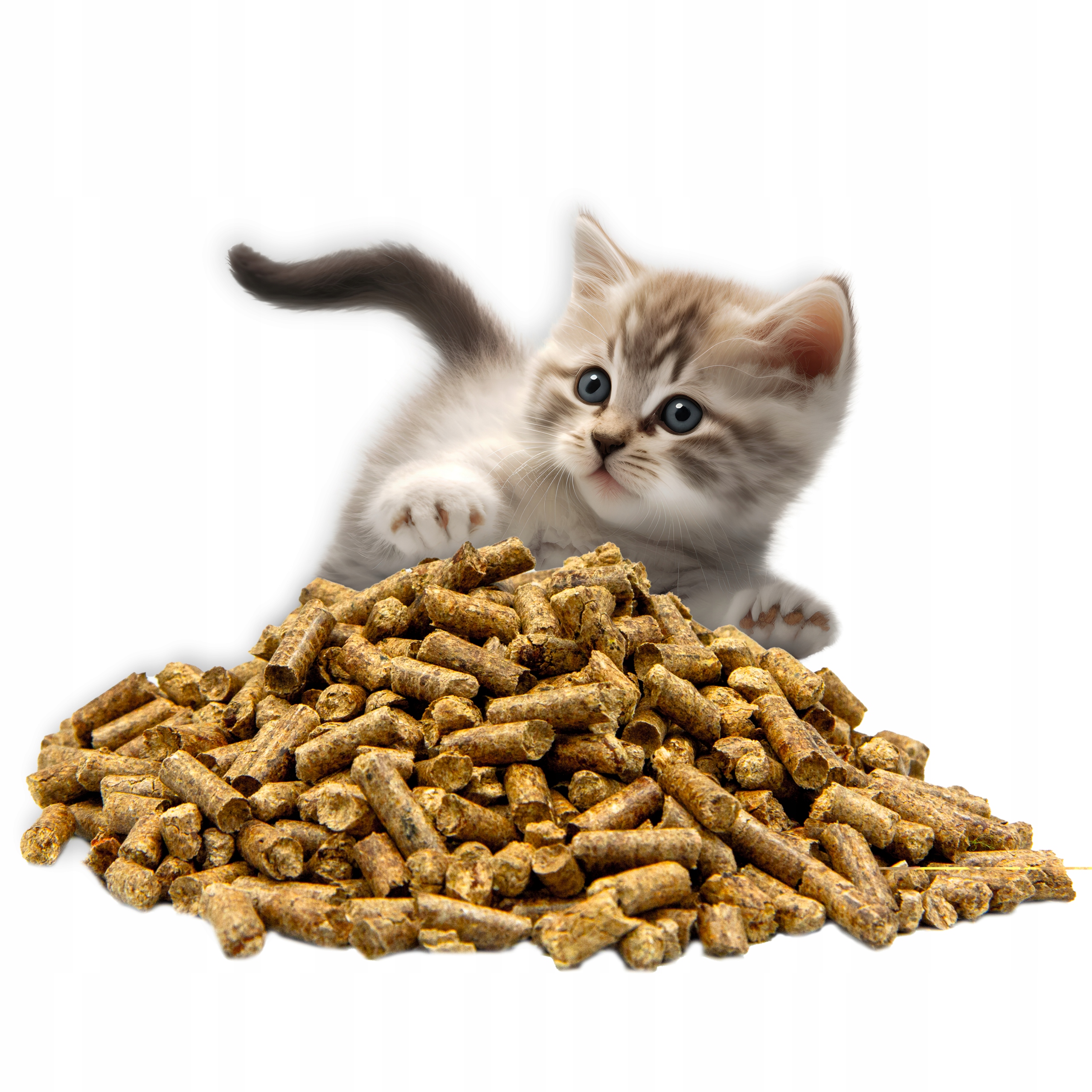 Levně Stelivo Králičí Pelety Hlodavec Dřevěný Přírodní 75 L