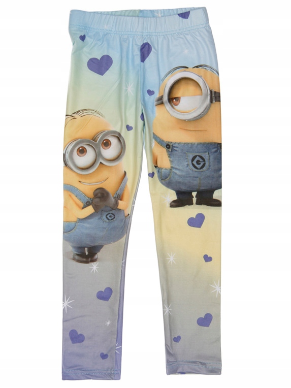 

Legginsy dla dziewczynki Minions. rozm 98/110