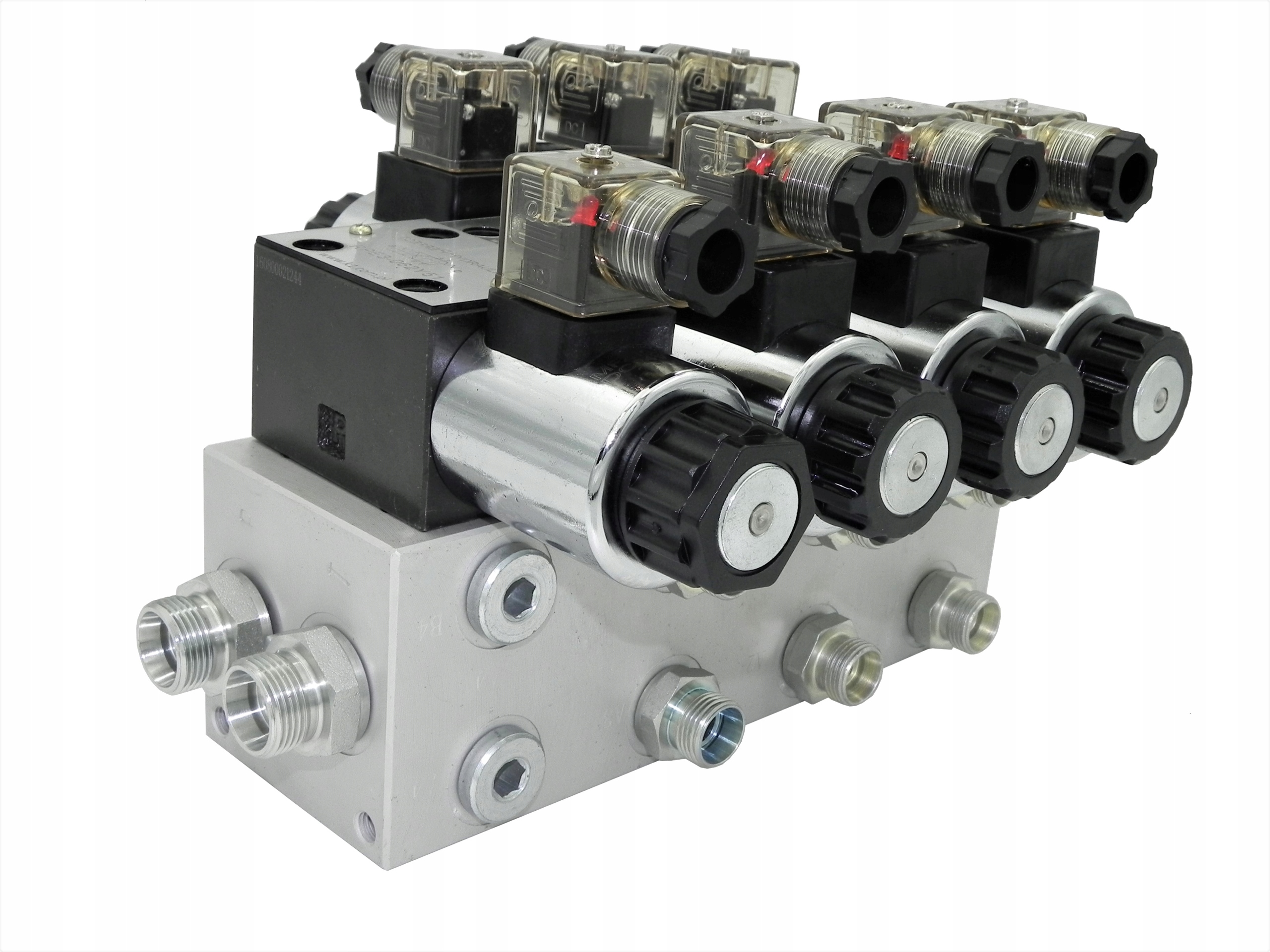 Hydraulický Rozdělovač Cetop 3, 3 Sekce, 12V Odbřemenění