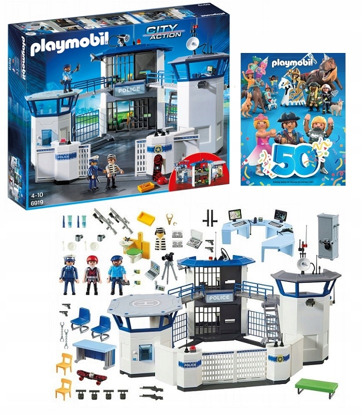 Playmobil 6919 Komisariat Policji Z Więzieniem