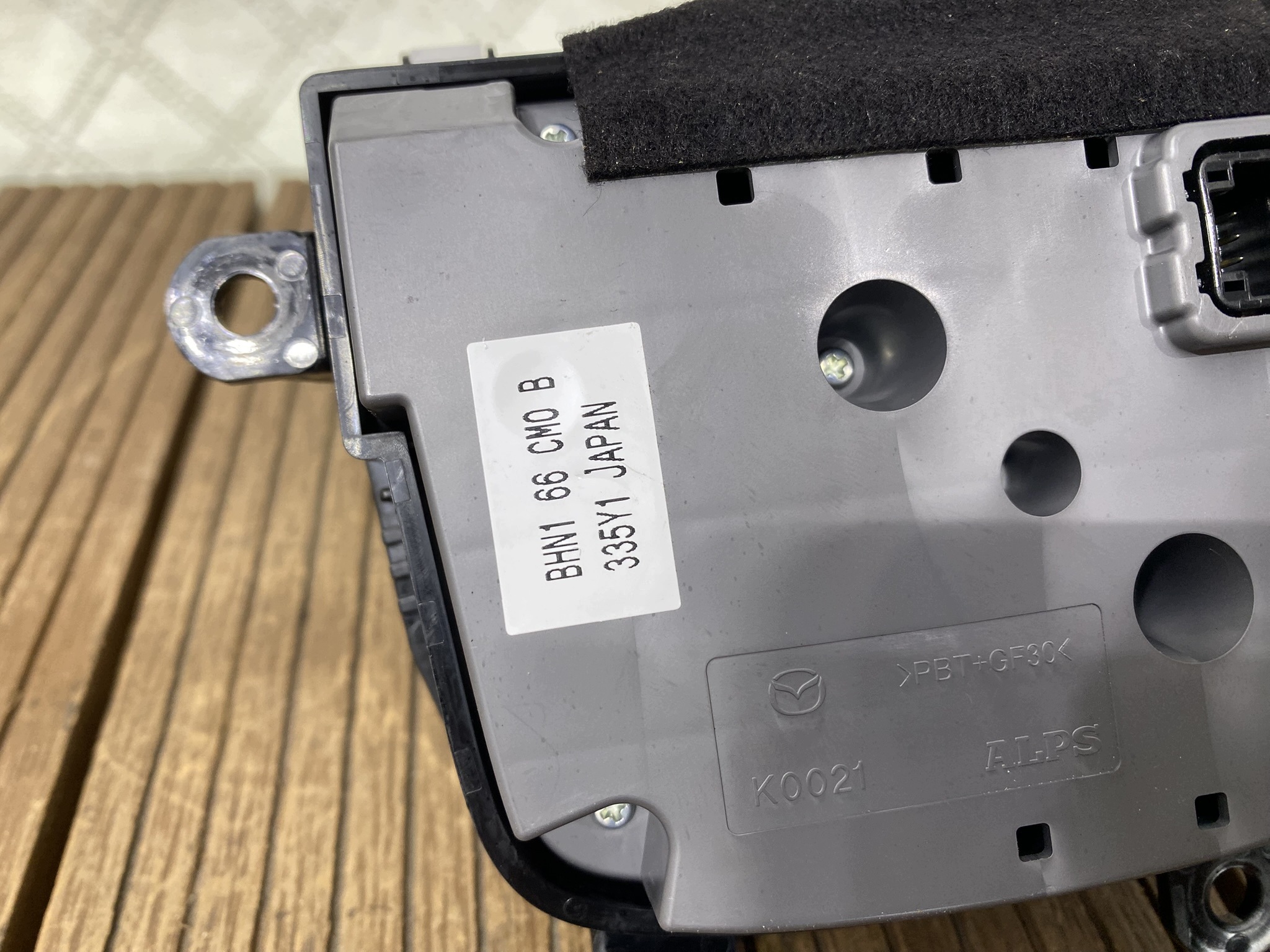 MAZDA 3 BM 13-17 control panel JOYSTICK BHN166CM0B OE