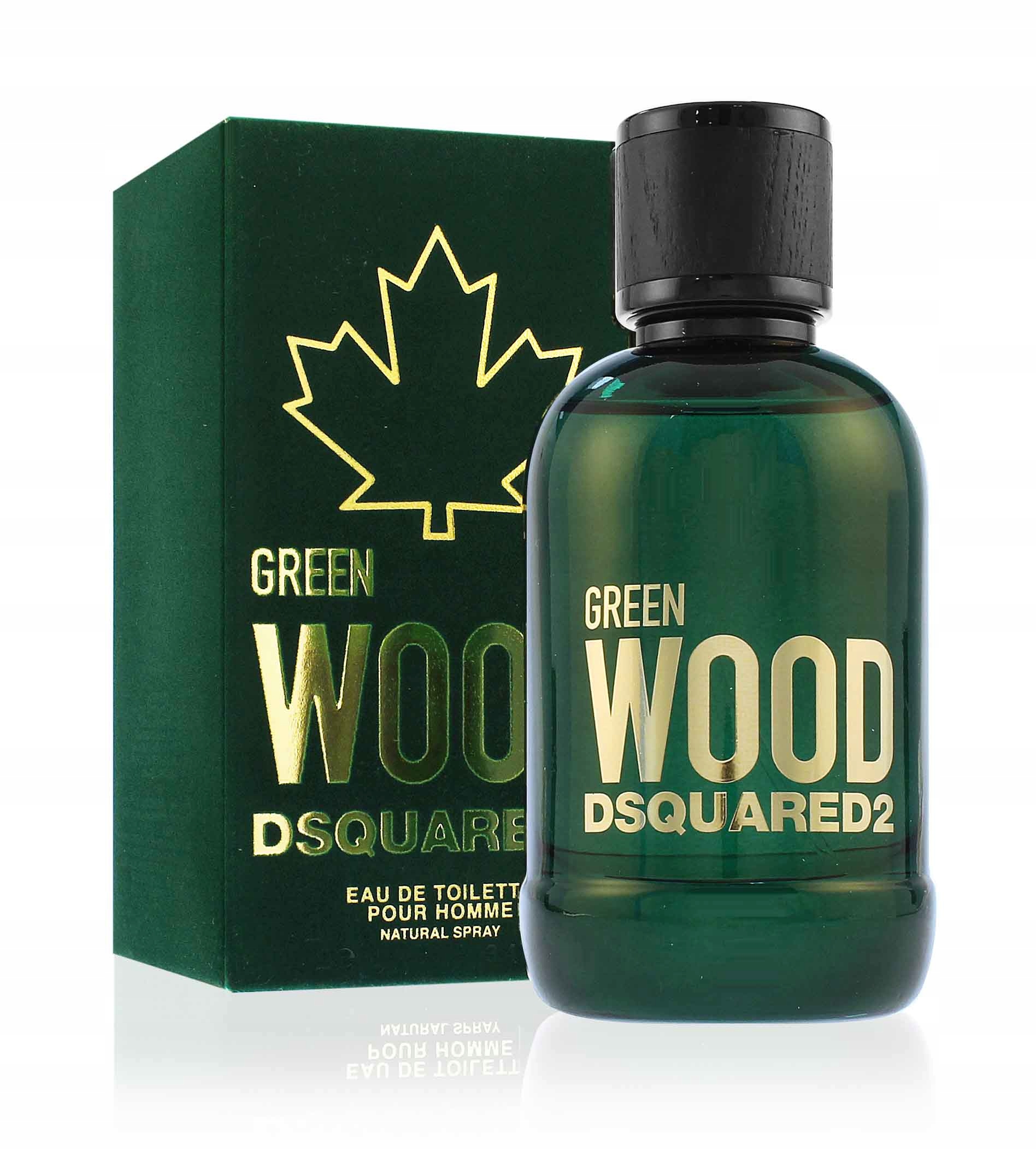 Dsquared2 Green Wood 100 ml pánská toaletní voda pro muže Edt