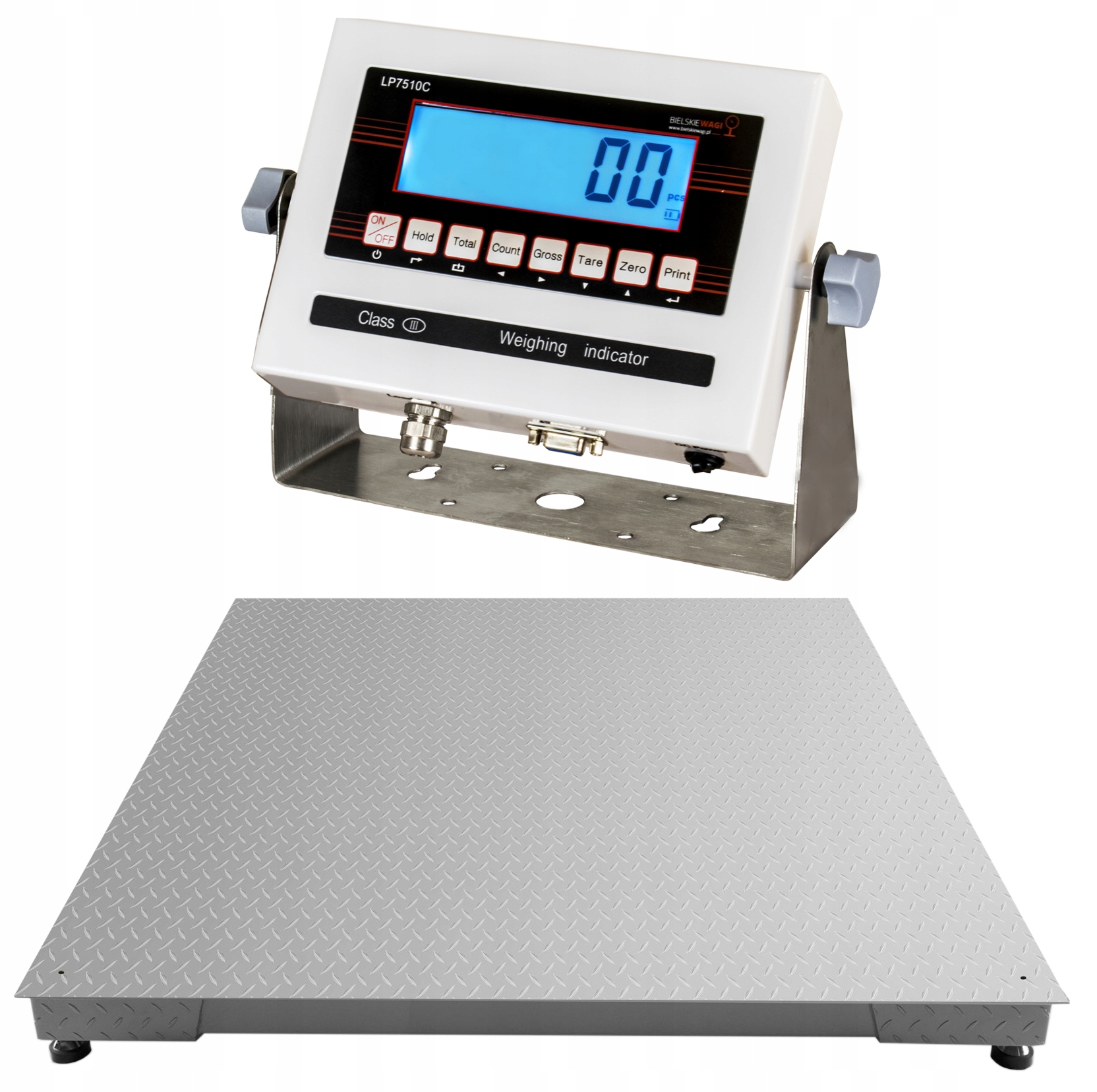 Váha S Legalizací 1x1m 600KG/200G Přesná Skladovací Plošina Paletová