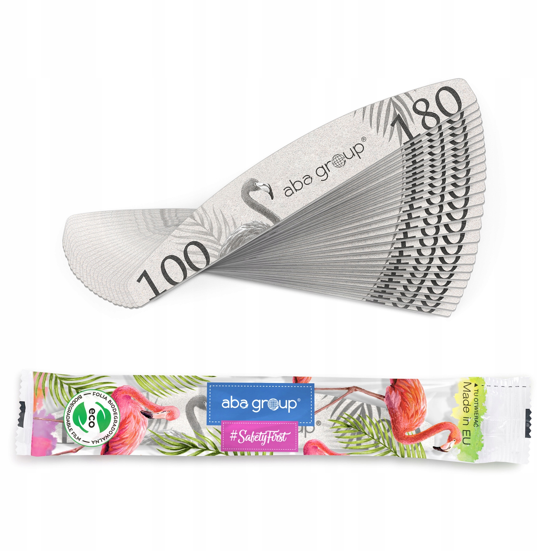 Pilnik do Paznokci Półksiężyc 100/180 Folia Aba EAN (GTIN) 5903784033187