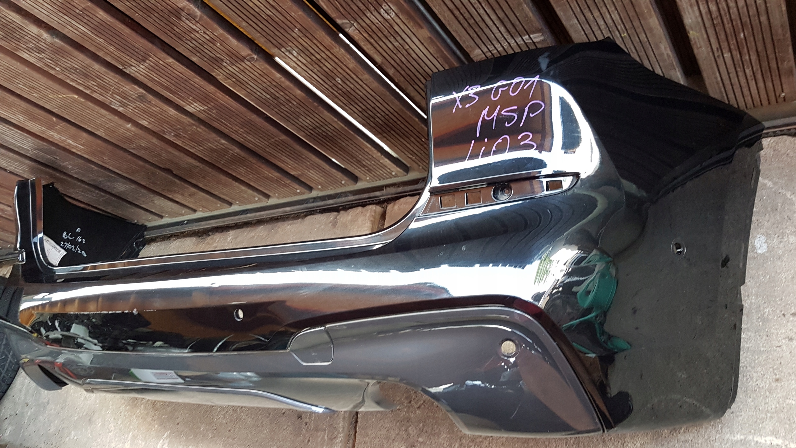 bumper rear BMW X3 G01 m-packet PDC 8090958
