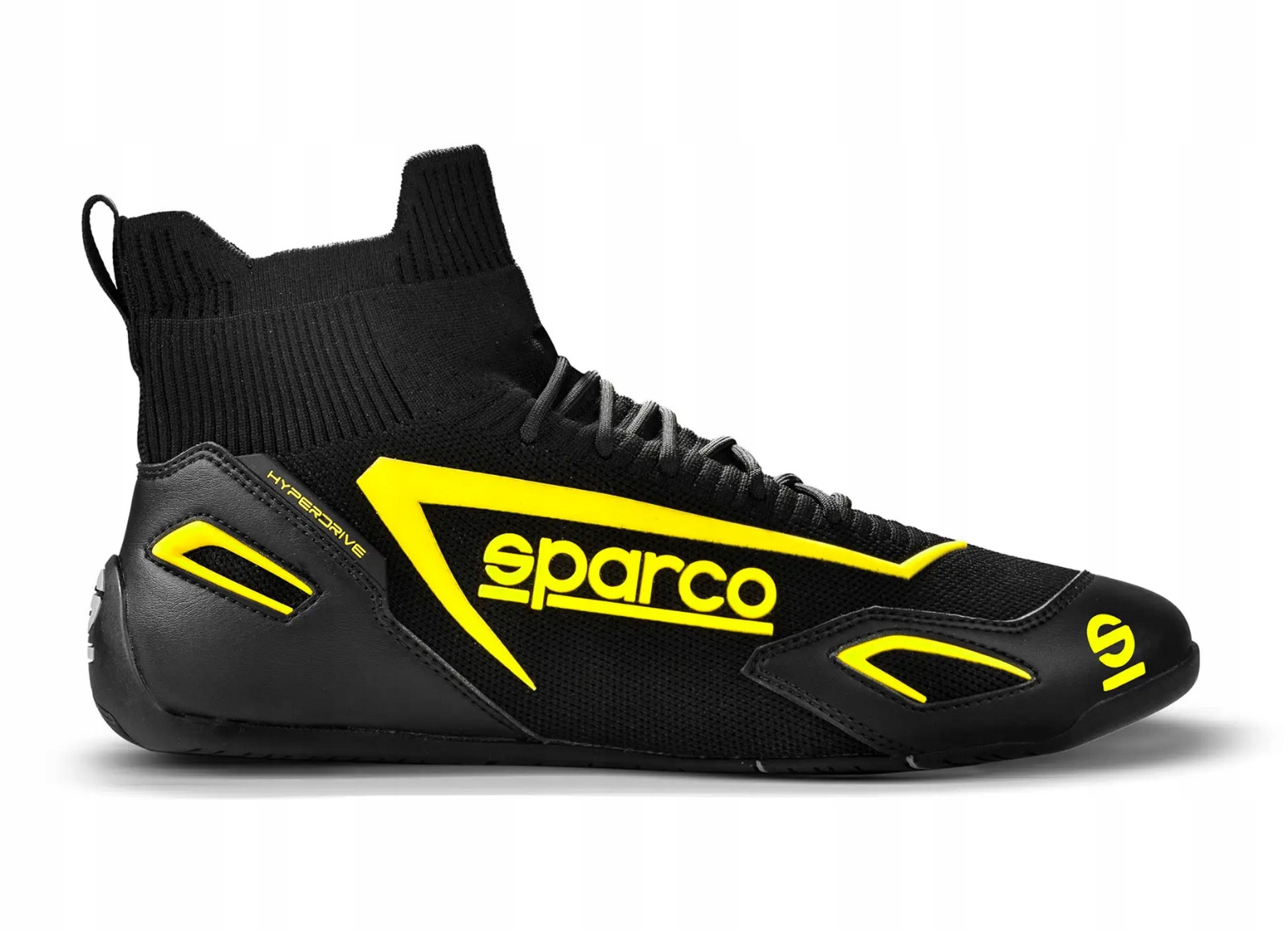 Herní boty Sparco Hyperdrive, barva černo-zelená, velikost 38