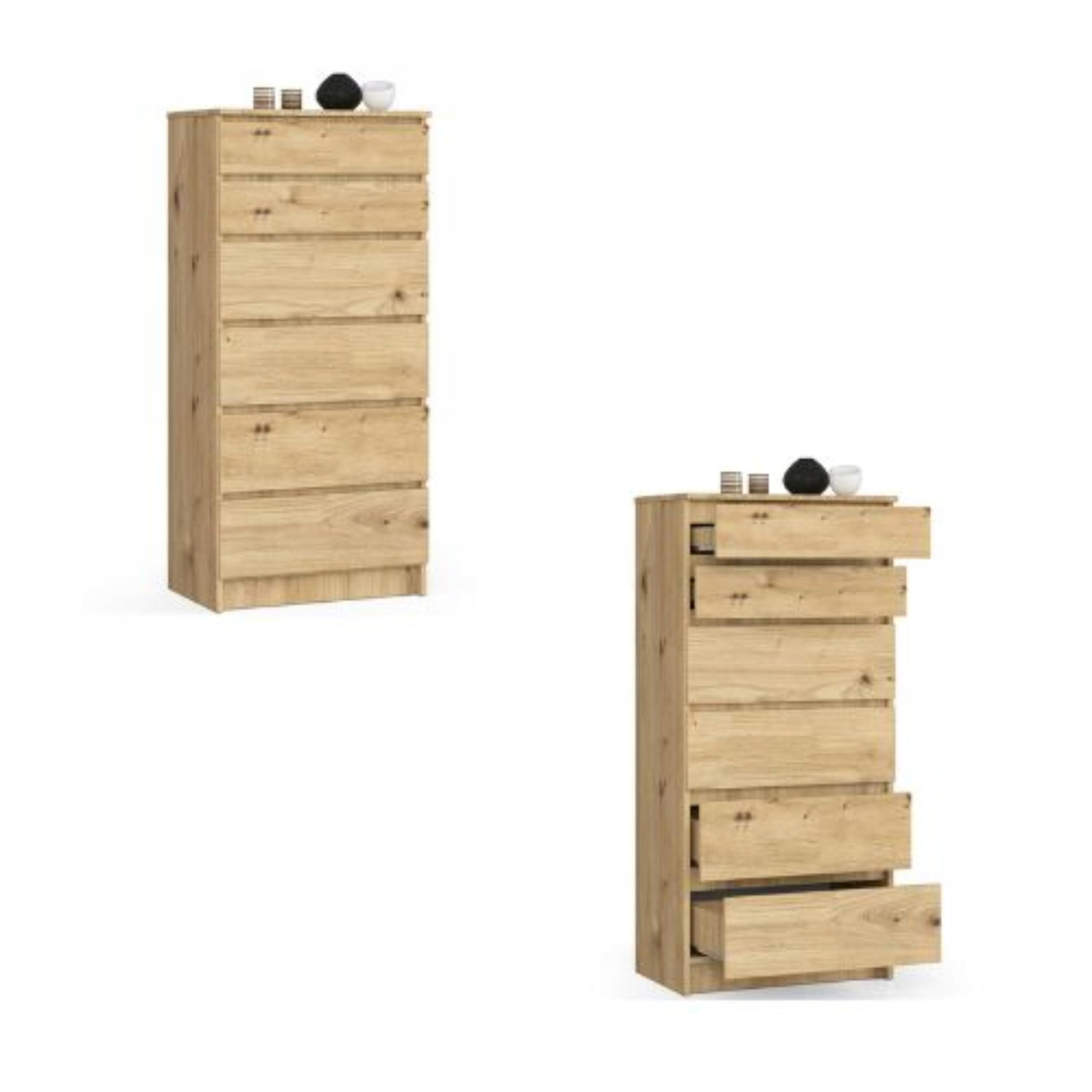 Komoda skříňka K60 6 zásuvek artisan Akd