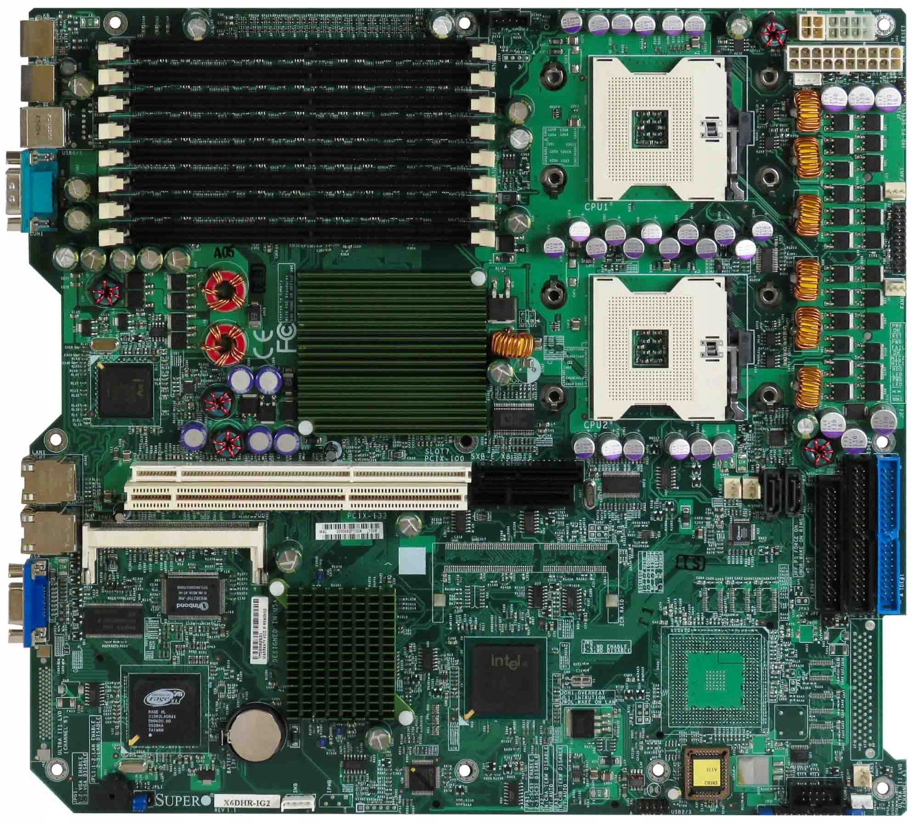 Supermicro X6DHR-IG2 Dual s.604 DDR2 eATX