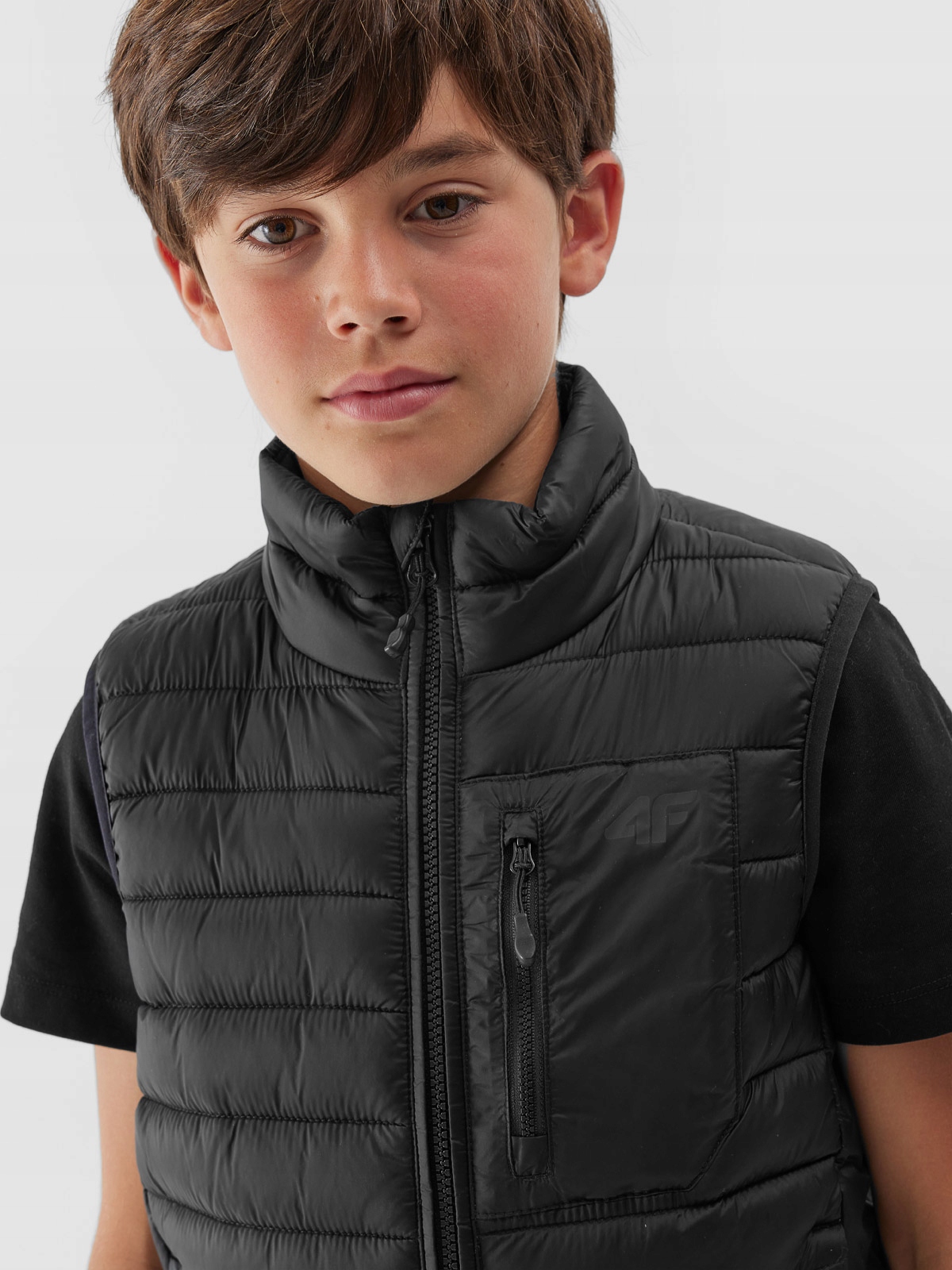 4F KAMIZELKA PUCHOWA CHŁOPIĘCA KURTKA BEZRĘKAWNIK Rozmiar 140