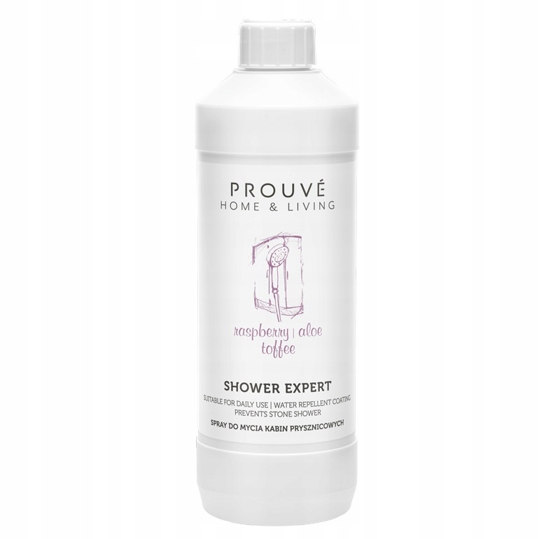 Prouve Płyn do mycia kabin prysznicowych 500ml Stan opakowania oryginalne