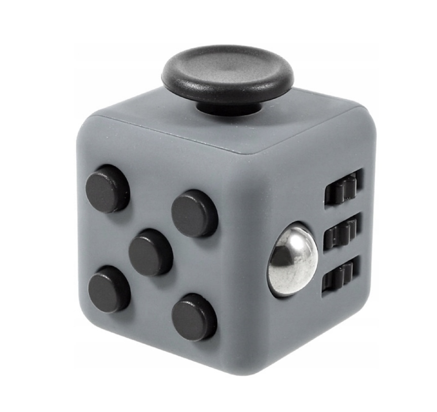 KOSTKA ANTYSTRESOWA FIDGET CUBE TOYS PRZYCISKI POKRĘTŁA JOYSTICK 3CM Płeć chłopcy dziewczynki