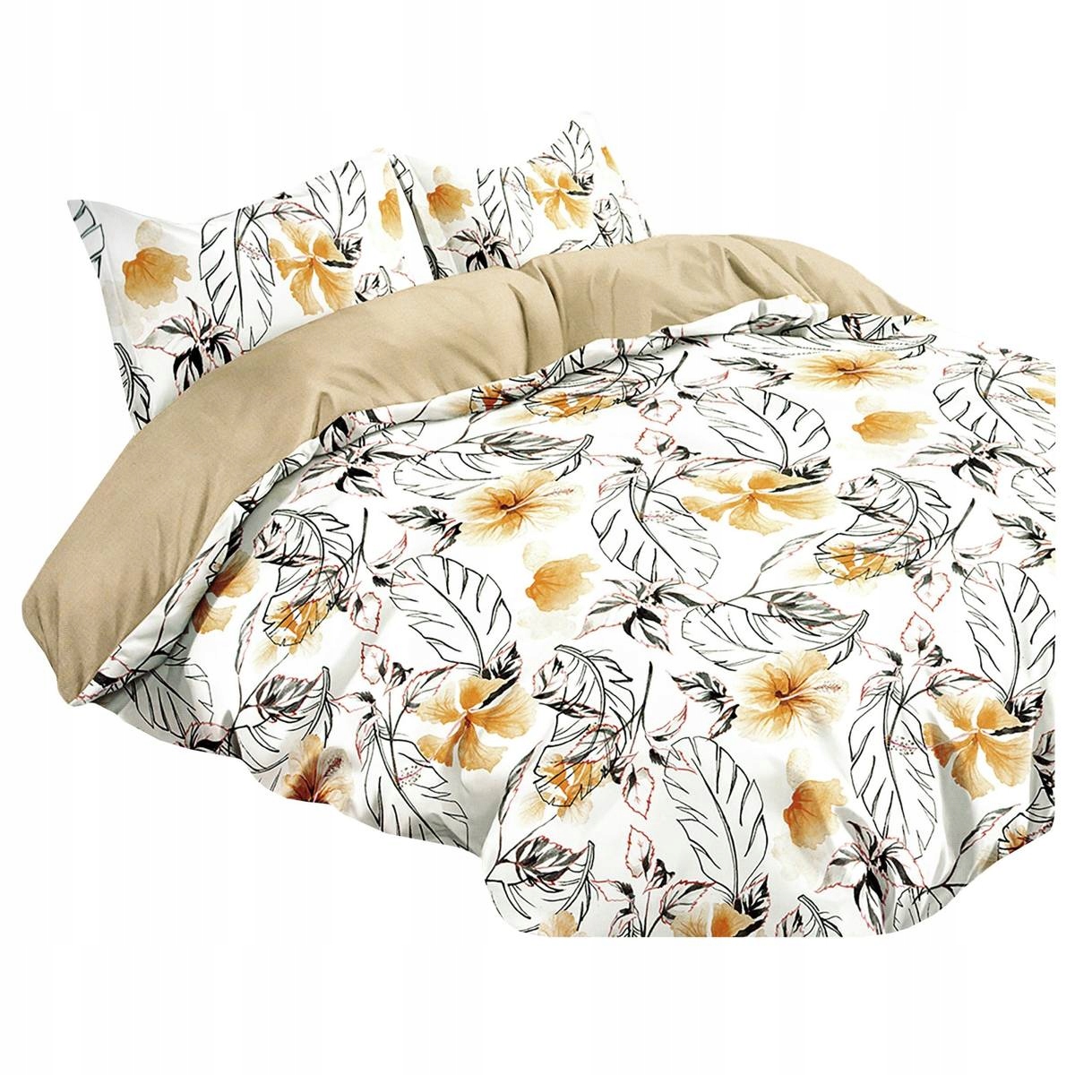 

Pościel 200x220 3cz Poszewki 70x80 Melita Satyna