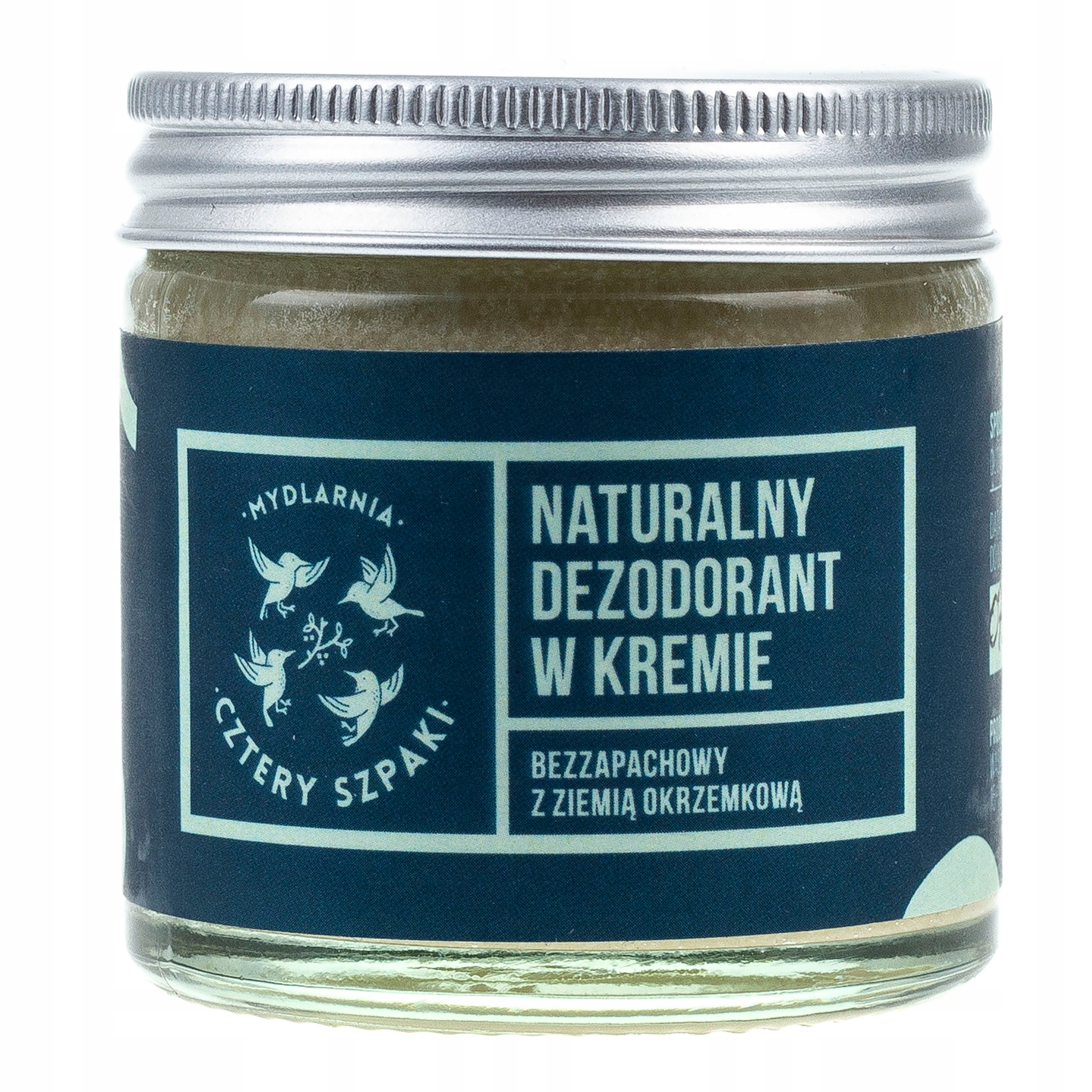 

Cztery Szpaki Dezodorant w Kremie Bezzapachu 60ml