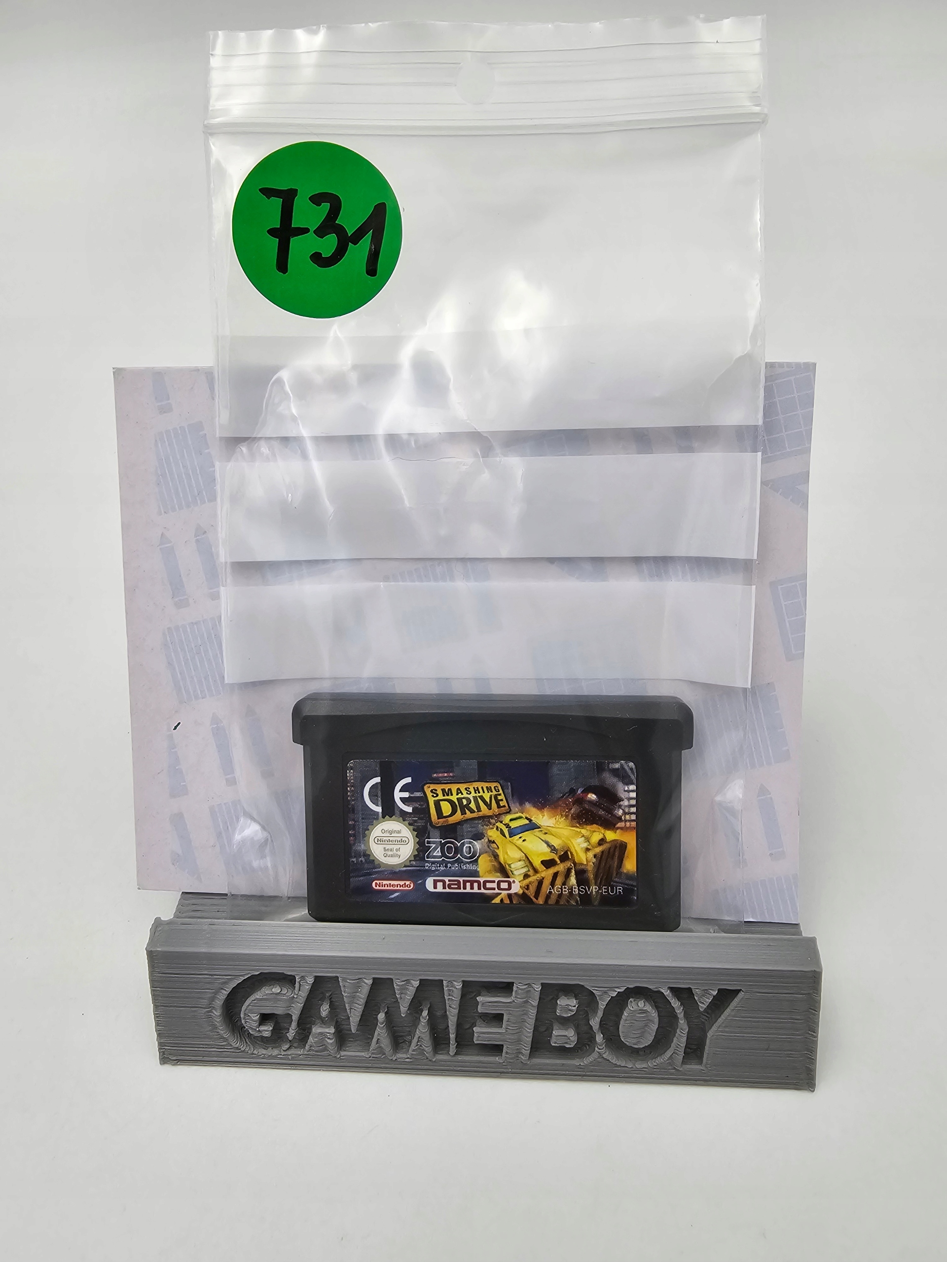 GAME BOY ADVANCE SMASHING DRIVE ORYGINAŁ Platforma Nintendo Game Boy Advance