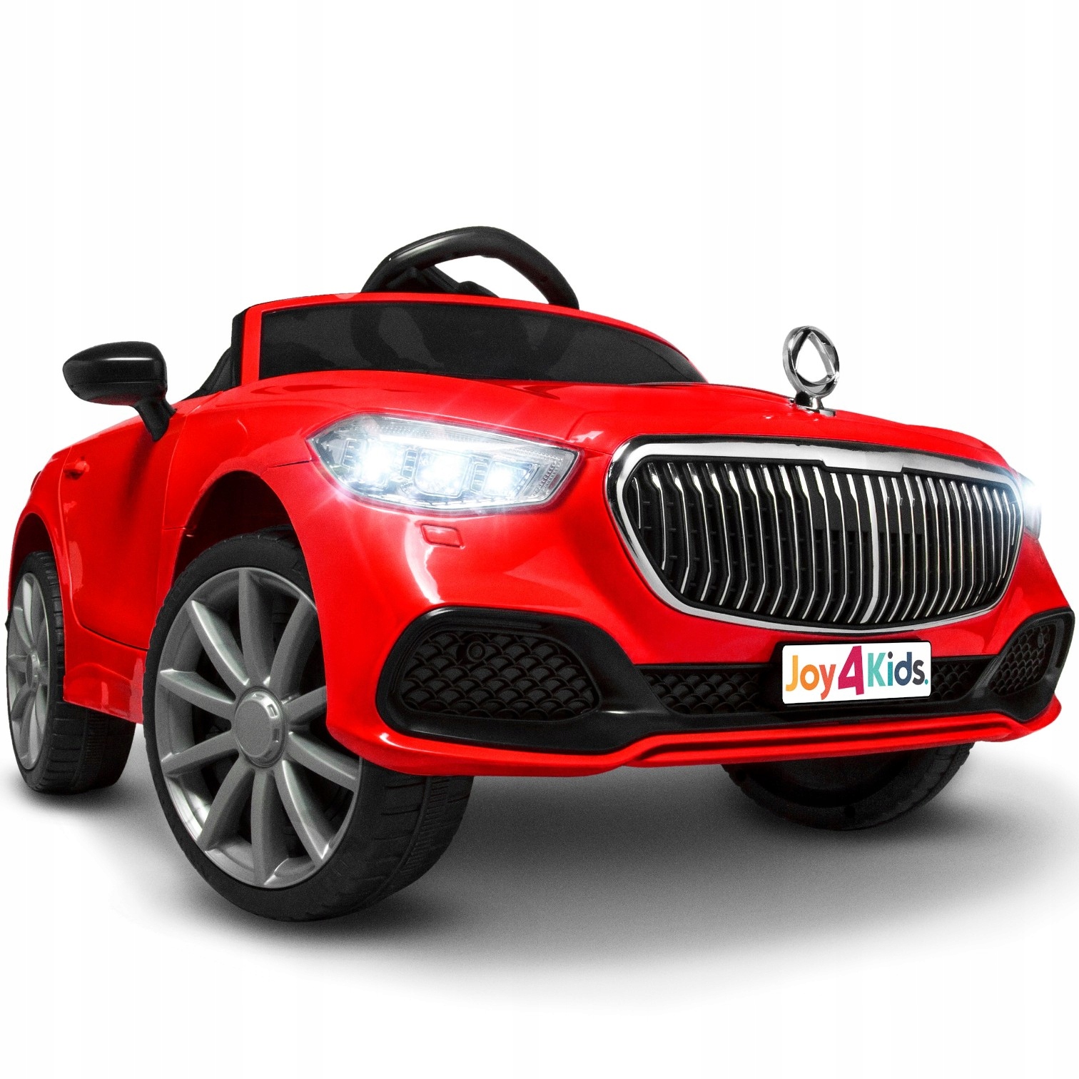 Sportowy Kabriolet joy4kids auto na akumulator z Pilot Bujak LEDy Skóra