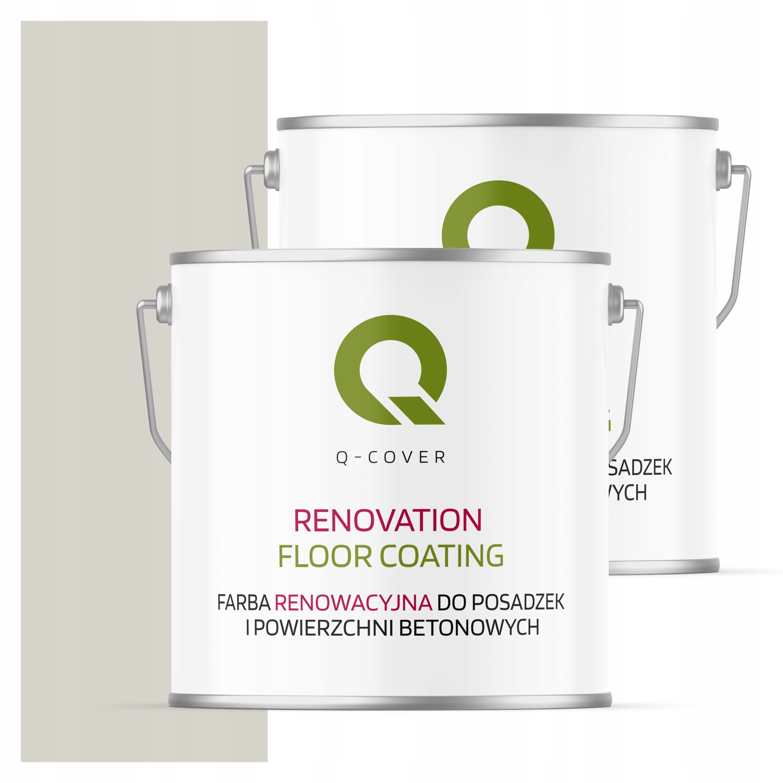 Ochranná farba na podlahy Renovačná biela šedá Ral 9002 polomatná 5L