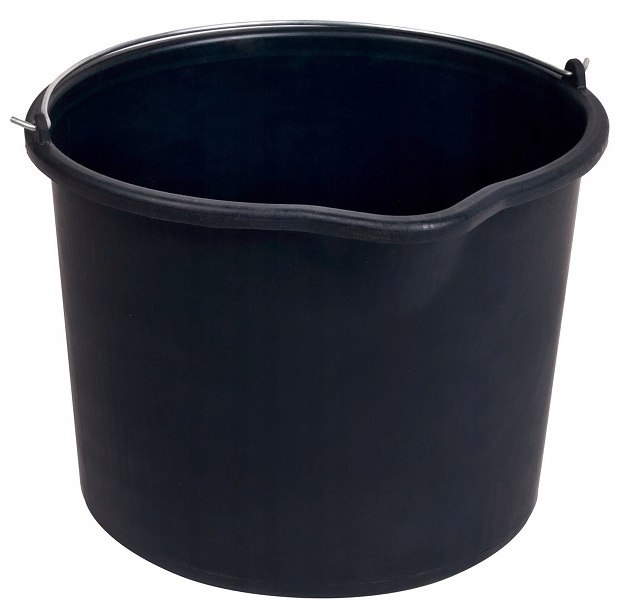 

Wiadro rolniczo-budowlane czarne 20L