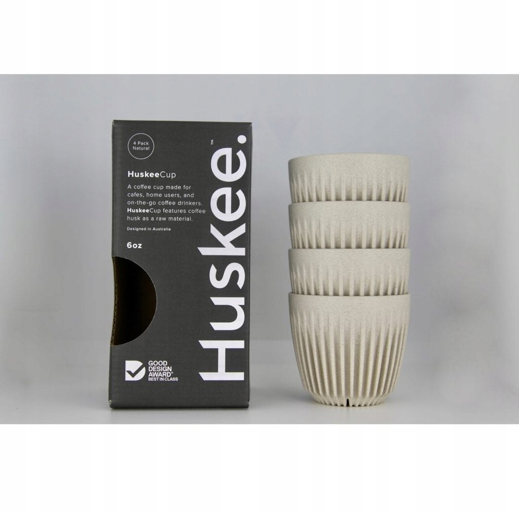 

Kubek Huskee Cup 6oz (177ml) natural komplet 4szt.