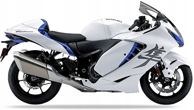 Samolepky Juula Pro Suzuki Gsx 1300 R Hayabusa 2023 Jwn Bílá Modrá