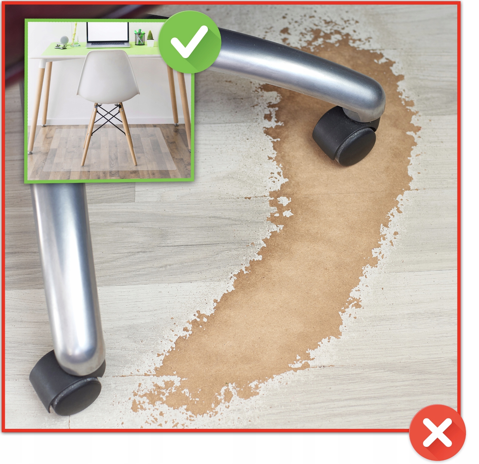 MATA OCHRONNA POD FOTEL KRZESŁO NA PODŁOGĘ STÓŁ PODKŁADKA MEBLE 140x100 XXL EAN (GTIN) 5906379699188