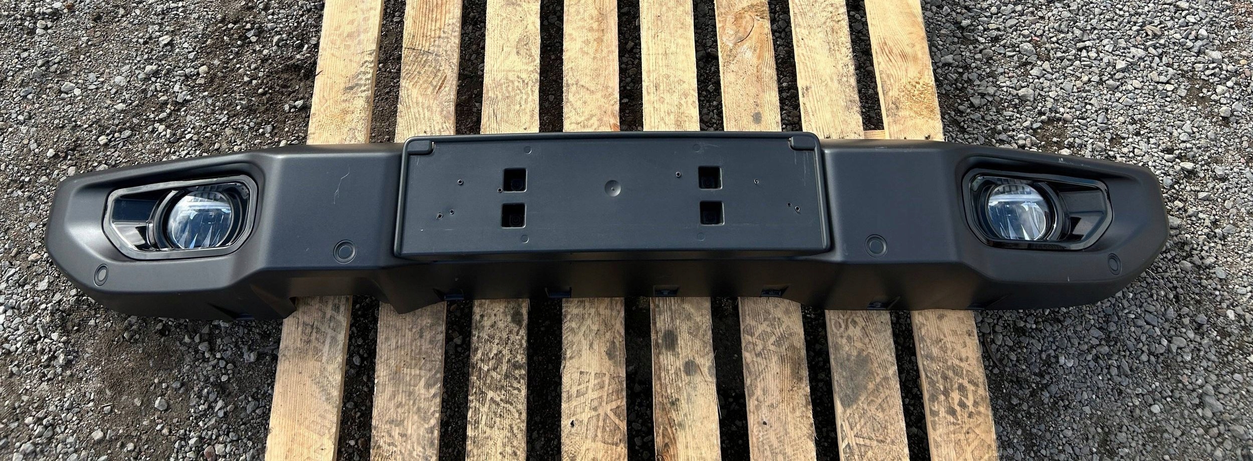 bumper front front 6xPDC fog lights complete Jeep Wrangler JL 2018