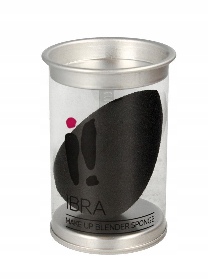 GĄBKA do Makijażu Ibra Blender Sponge | Nakładanie Kosmetyków | Czarna