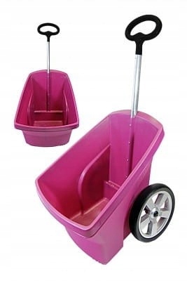 

Wózek ogrodowy Lekki Różowy Hagsen 67L