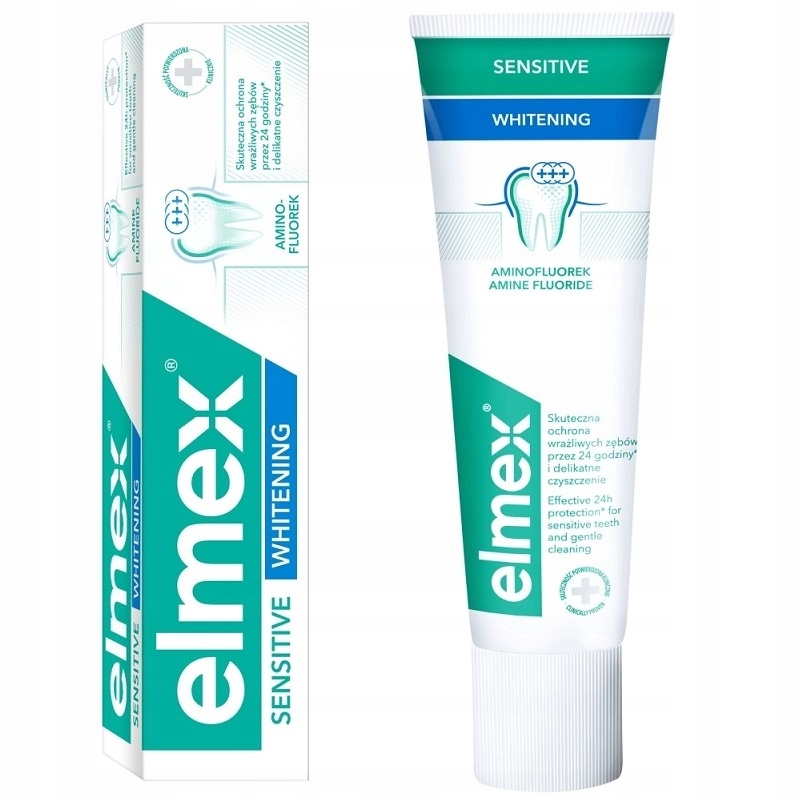 

Elmex Sensitive Whitening pasta do zębów 75ml