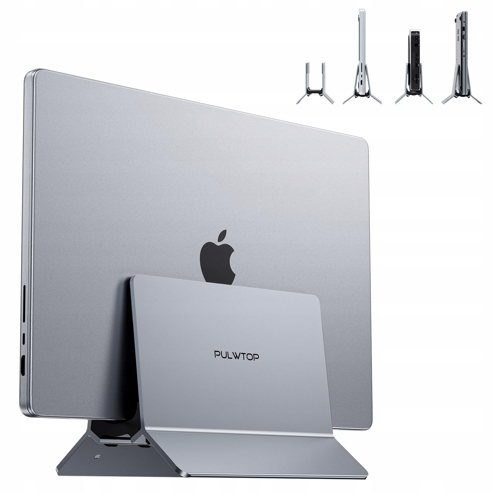 PULWTOP Stojak Na Laptopa Aluminiowy Regulowany MacBook i Tablet