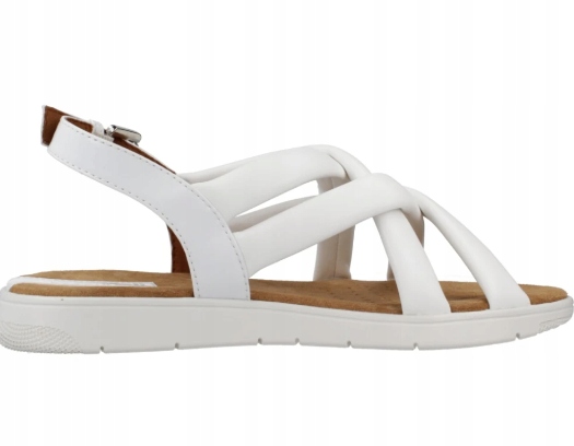 Geox Dámské Bílé Sandály Se Zapínáním Vel. 41