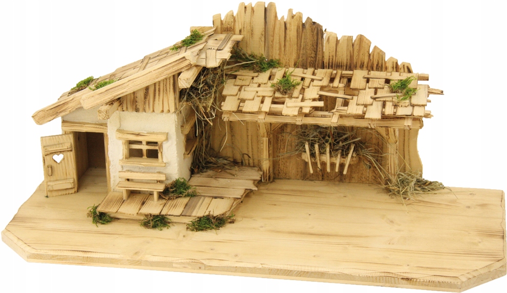 Vianočný Betlehem 70x29x30 cm pre postavy 9-11 cm