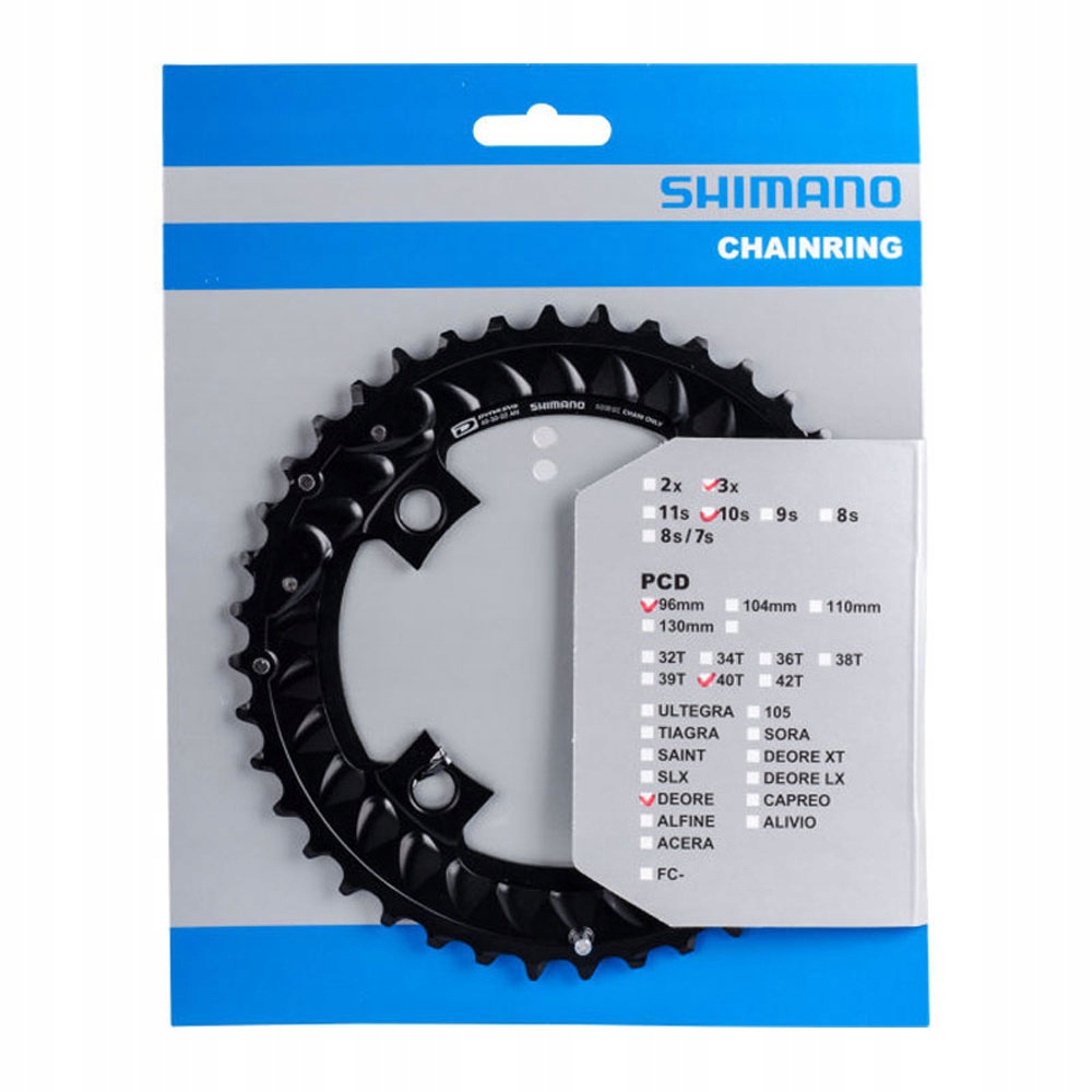 Shimano 40T-AN Deore FC-M6000 zębatka rowerowa