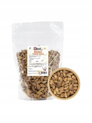 Brat Mandle Pražené Solené 1kg